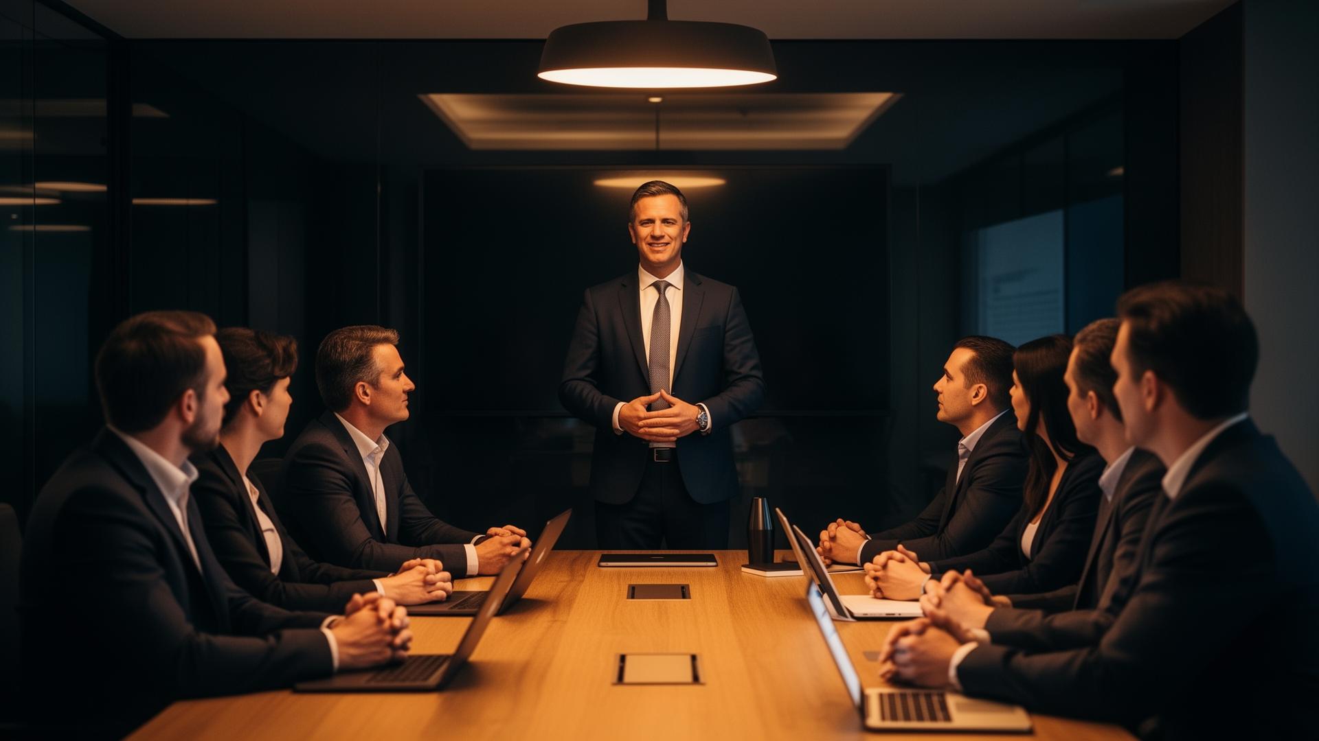 Treinamento de liderança corporativa